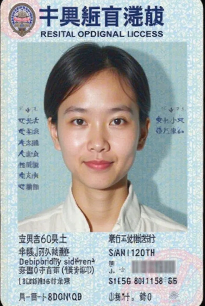 Licence photo 