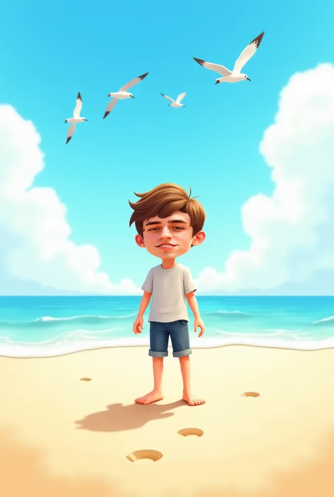 Boy on the beach