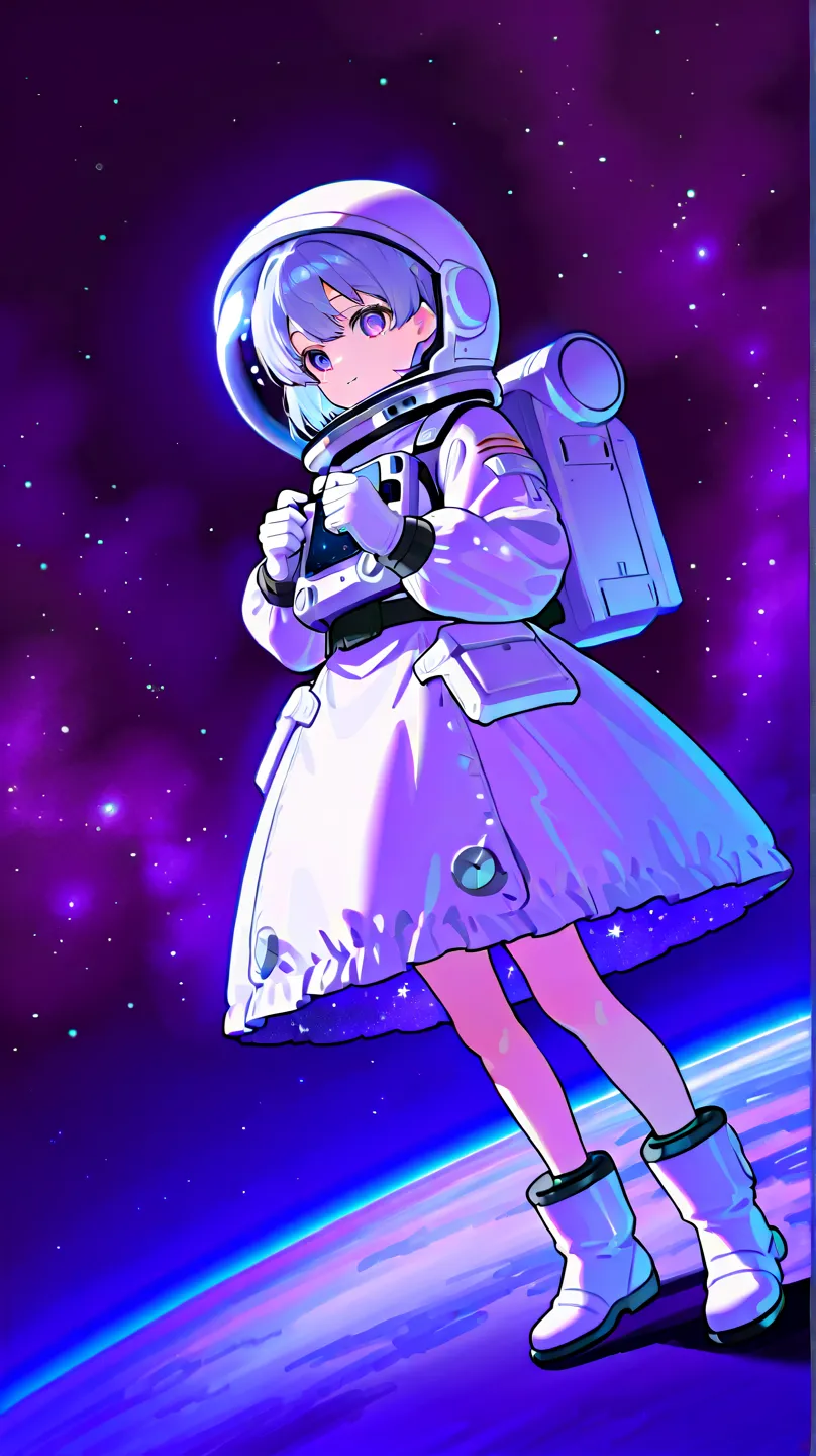 Adorable,loli,spacesuit,space_helmet,gloves,princess,1girl