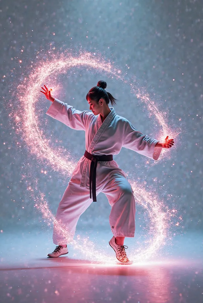 Taekwondo particle