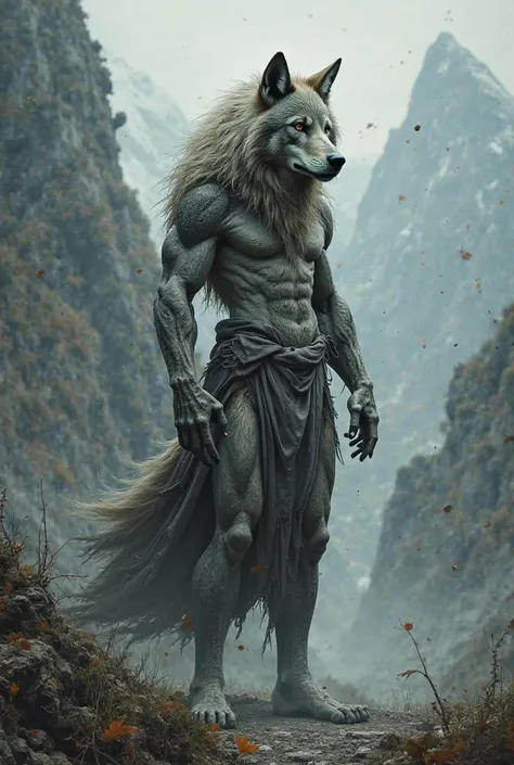 The body of the wolf and the human form