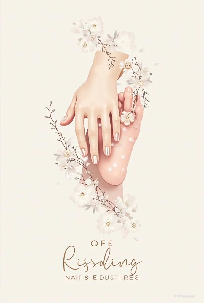 logo for nail and foot arrangement