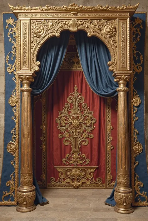 8 All the capable men among the workers made the tabernacle with ten inner curtains of fine braided linen and blue fabric threads,  purple and red , with the cherubs embroidered on them.
9 All the internal curtains were the same size: twelve meters and six...