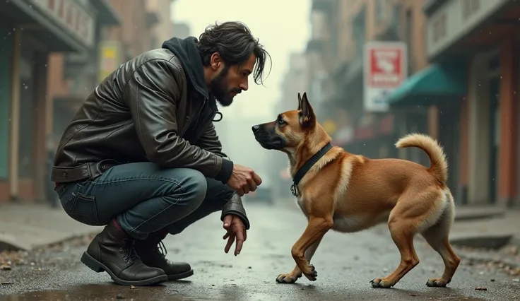 Unexpected Protection: Biker Kicks Dog, Not Knowing It's Keanu Reeves' Pet!