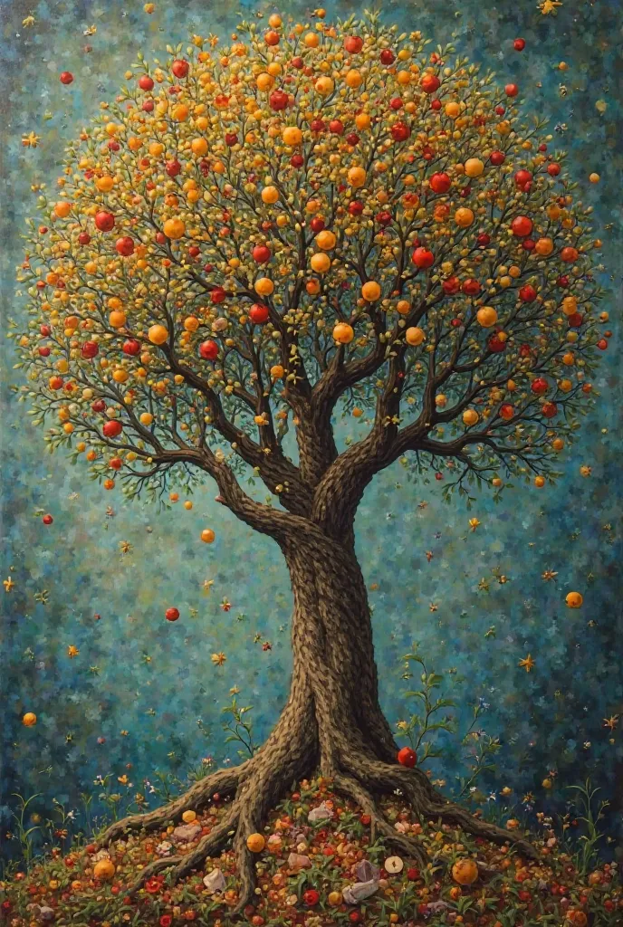 Alejandro Jodorowsky says that a healthy tree is one that produces sweet and nutritious fruits, even if in its external appearance it is a “crooked” tree. 
On the other hand, a majestic tree that produces “toxic” fruits is a sick tree...

To heal is to sto...