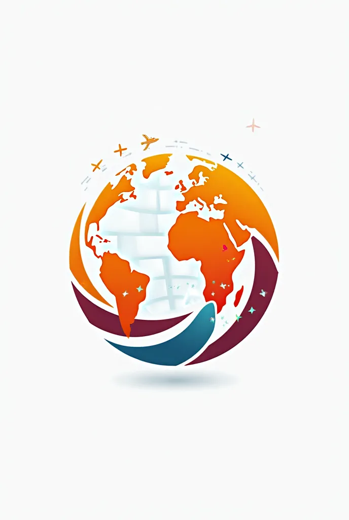 International tourism company logo 