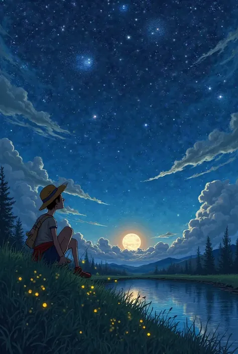 Usopp stargazing 