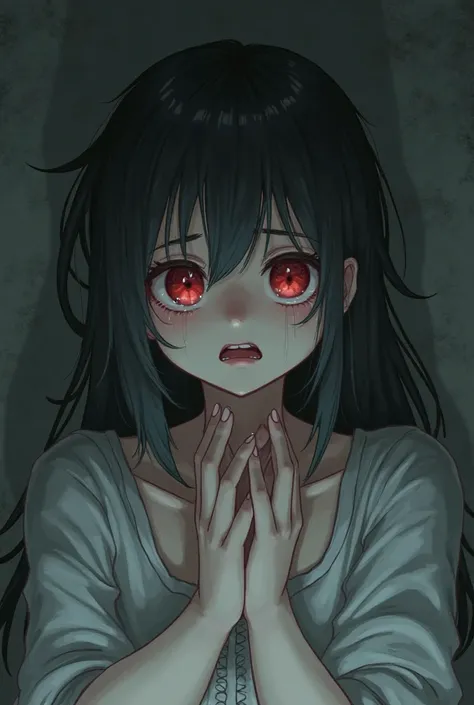 Desperate Weeping Woman anime 