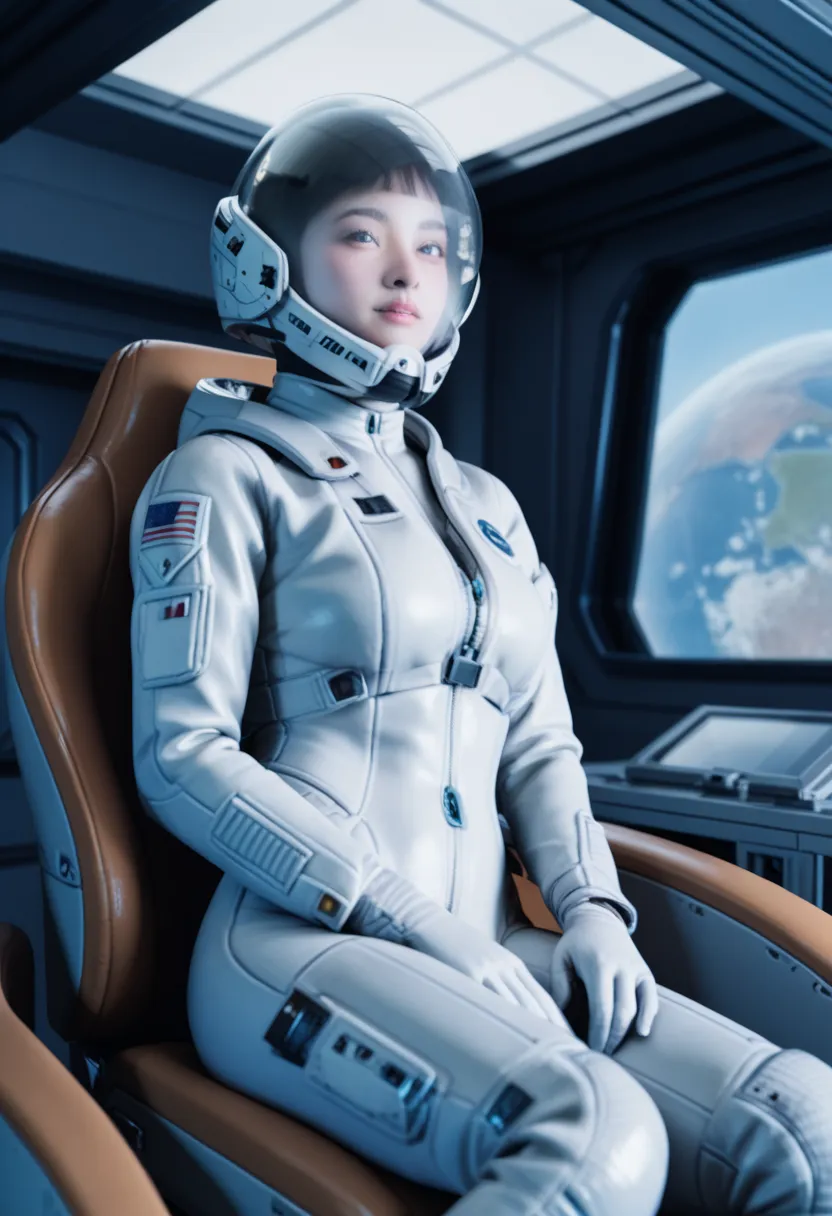  (plugsuit:1.15), , eva helm, , indoors,masterpiece, best quality, 1girl, solo, {{{very short hair:1.7}}}, pread legs, , , short hair, ,(upper body:1.2)space helmet, space helmet,eva helm, spacesuit , astronaut),, bubble helmet, space helmet, (1girl:1.1) w...