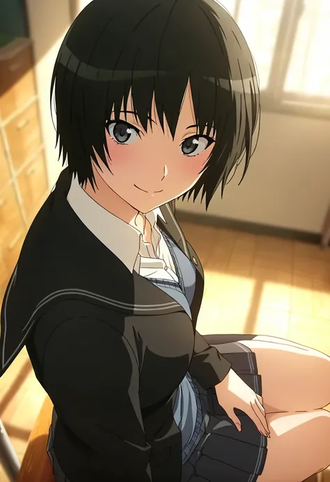 Amagami characters_Illustrious - Morishima Haruka, Ayatsuji Tsukasa, Nanasaki Ai,