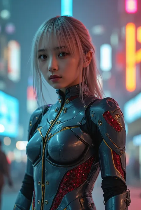 A cyborg girl is born with the exoskeleton and abilities of a wolf.
UHD, masterpiece, accurate, super detail, high details, high quality, award winning, best quality, highest, 16k, detailed face, realistic textured skin, perfect anatomy, perfect fingers, H...