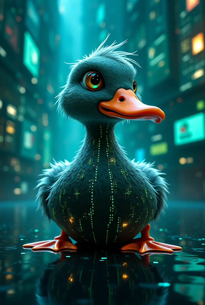 Hacker duck image