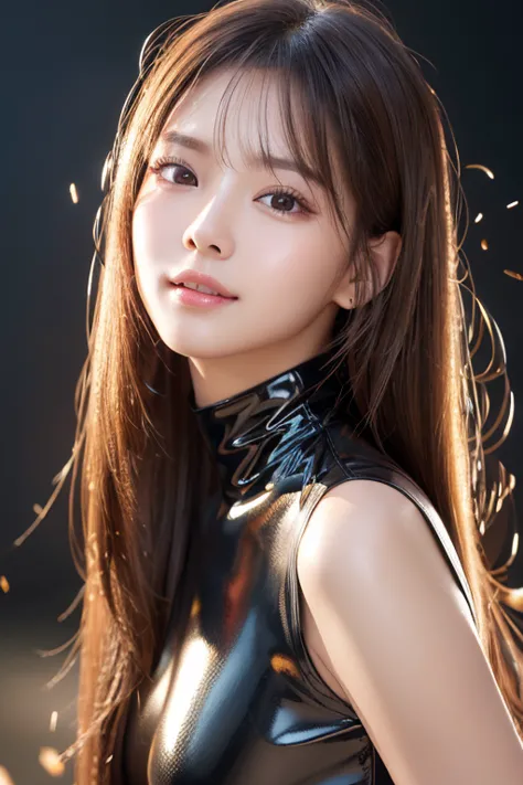 (8k,  RAW photo, Photorealistic: 1.25), ( lip gloss,  eyelash , Shining Face,   Shiny Skin ,  best quality, 超 high resolution,  tolerates depth of field,  Color Difference,  caustics, Wide-area lighting, Natural Shading,  kpop idol)  look happy like a calm...