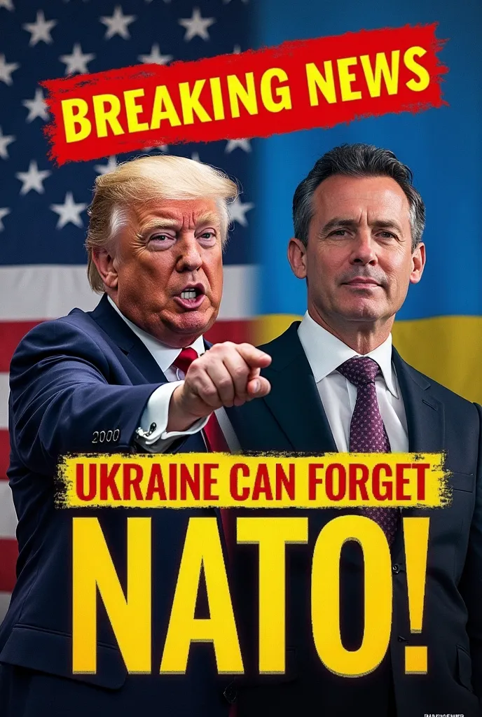 Thumbnail Design Concept:
Trump on the Left – A strong, assertive pose (pointing or speaking).
Zelenskyy on the Right – A concerned or serious expression.
Background: A split design with the U.S. and Ukrainian flags blending in the middle.
Bold Headline Te...