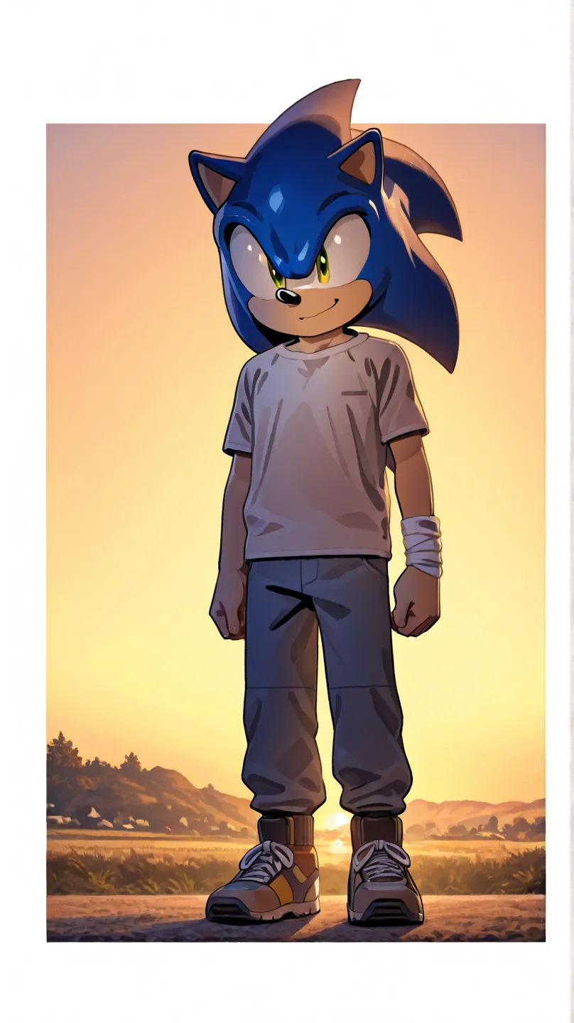 Male boy human ager amirhossein ajorloo sonic idw style evan Stanley 