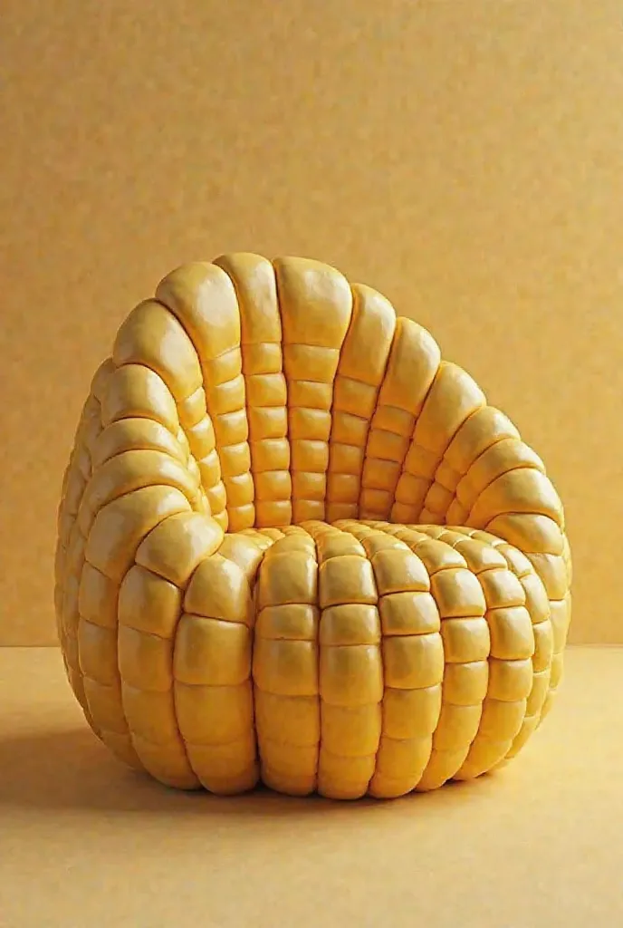 Corn-shaped chair