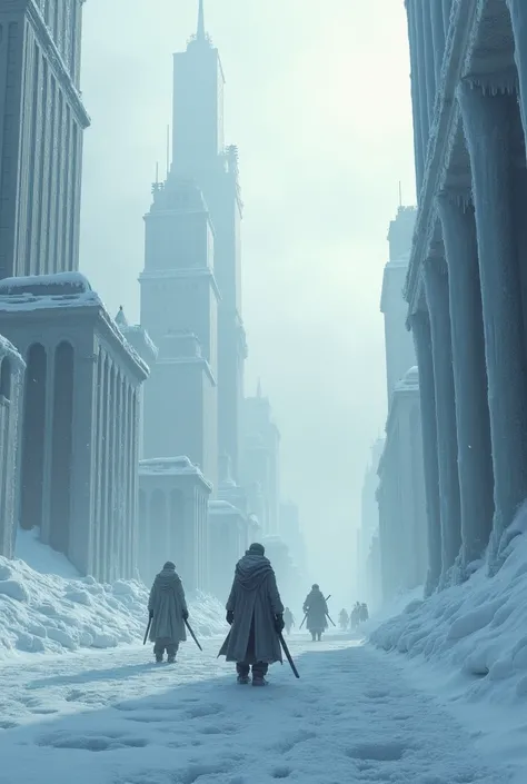 Frozen city 