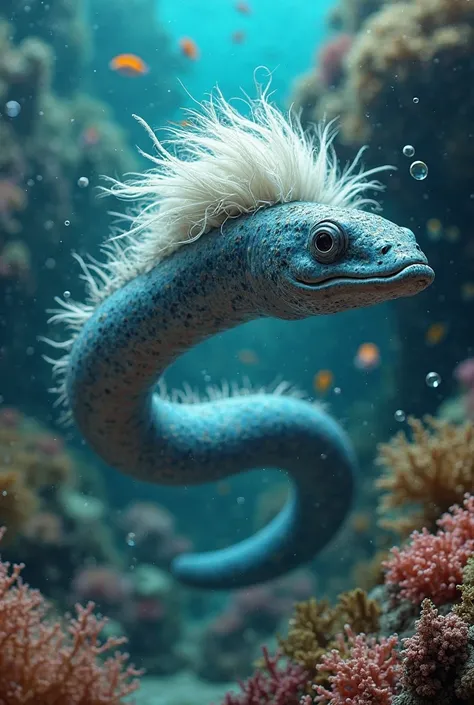 An eel that looks like Albert Einstein