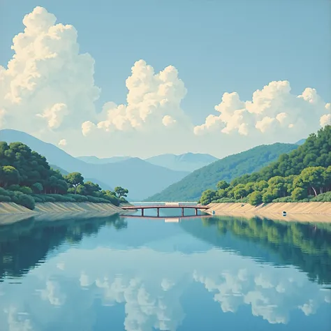 Hirhiroshi nagai painting landscape 