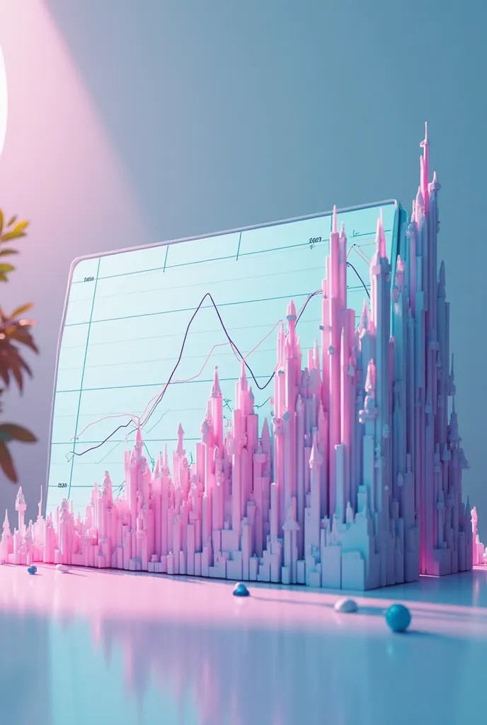 Graph of jobpro company revenue figures increasing by 15% From the last quarter, the image used in the presentation of the work does not seem easy to the eye.


