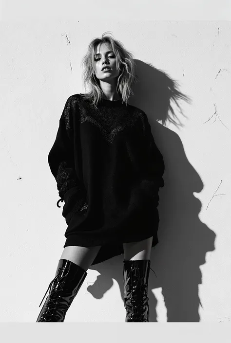 “The Enigmatic Allure of Ditta Vonâge: A Dance of Shadows and Seduction”

A high-contrast, black-and-white portrait of Ditta Vonâge, captured in the raw, untamed essence of an intimate late-night confession. The frame is gritty, drenched in shadow and silv...