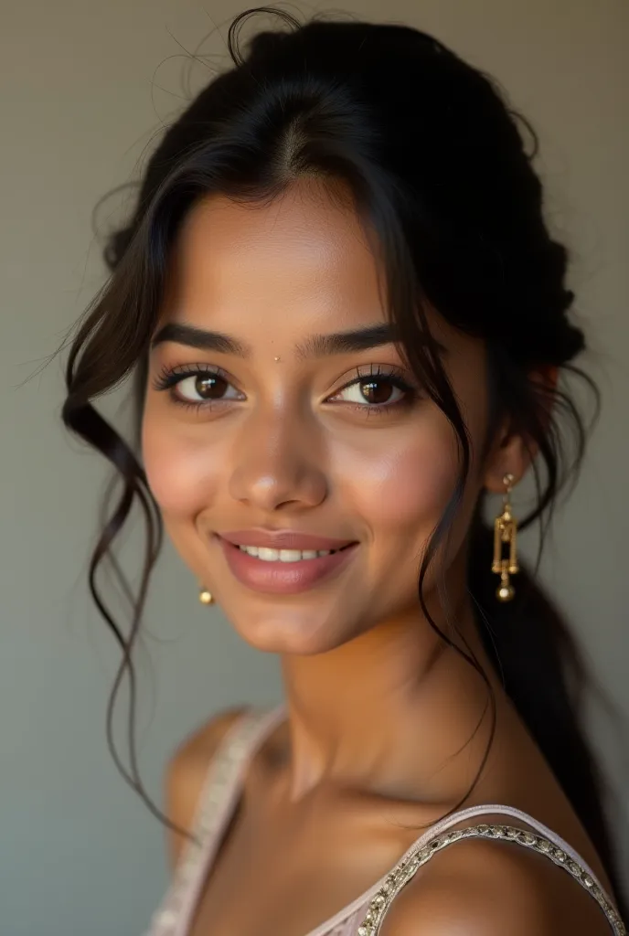 AI influencer of Indian girl with charming face