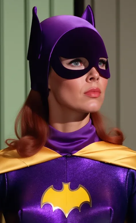 1960s yvonne craig batgirl Breasts, Blush, Parted Lips, Best Quality, Anatomically Correct, 