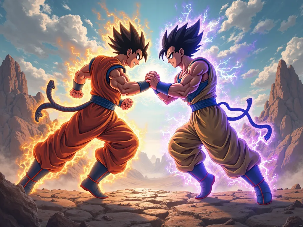 Goku vs Vegeta