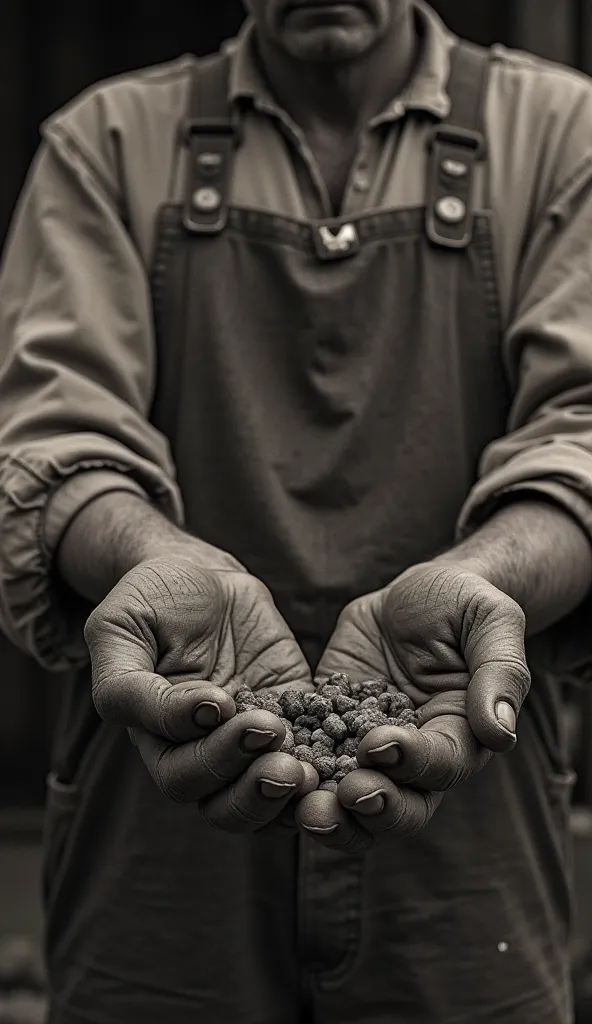 a high quality 4k youtube thumbnail, old black and white photograph, 1800s factory workers, rugged denim clothing, worn and faded, hands and faces, hard working conditions, historical documentary, realistic, photorealistic, detailed, cinematic lighting, dr...