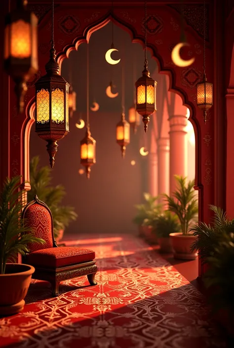 A picture of the Ramadan decorations comment 