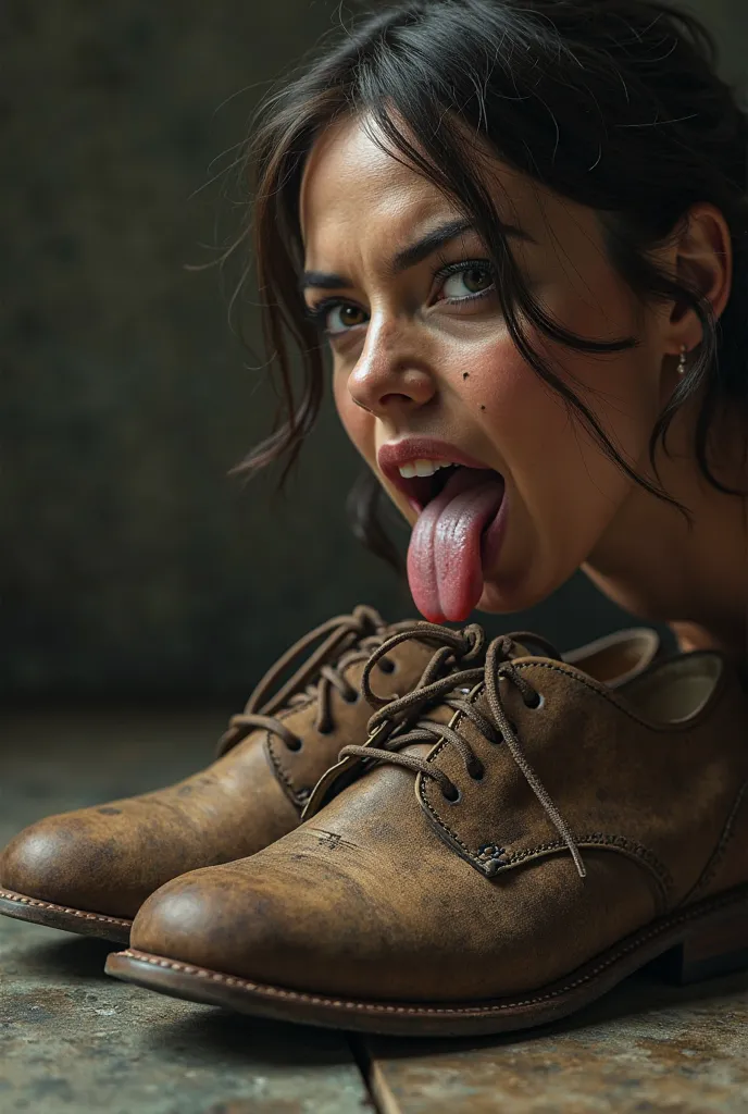  Lick a shoe 