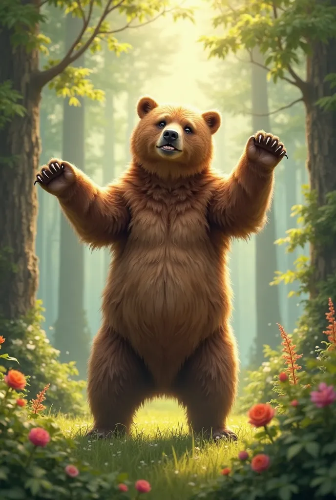 A dancing bear