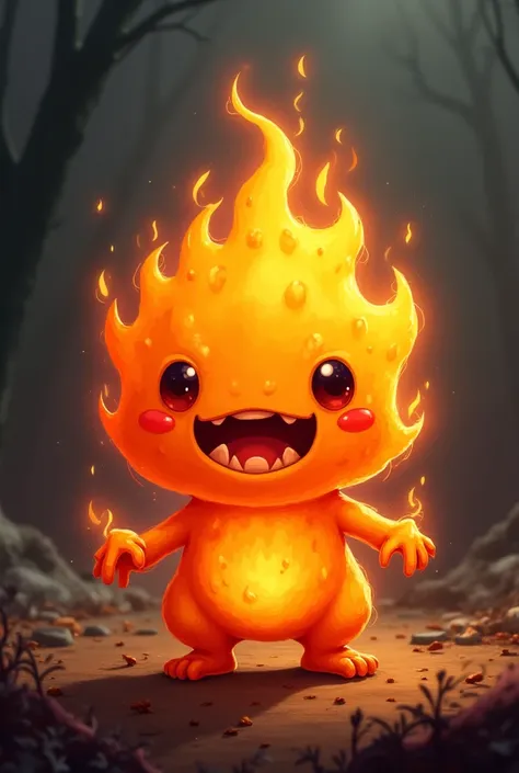 Cute Angry Flame