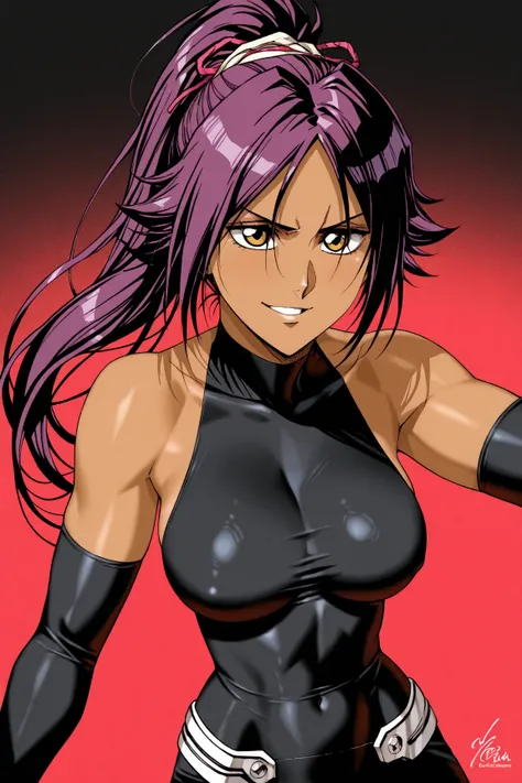 Urushihara_Style, bleach, anime, yoruichi