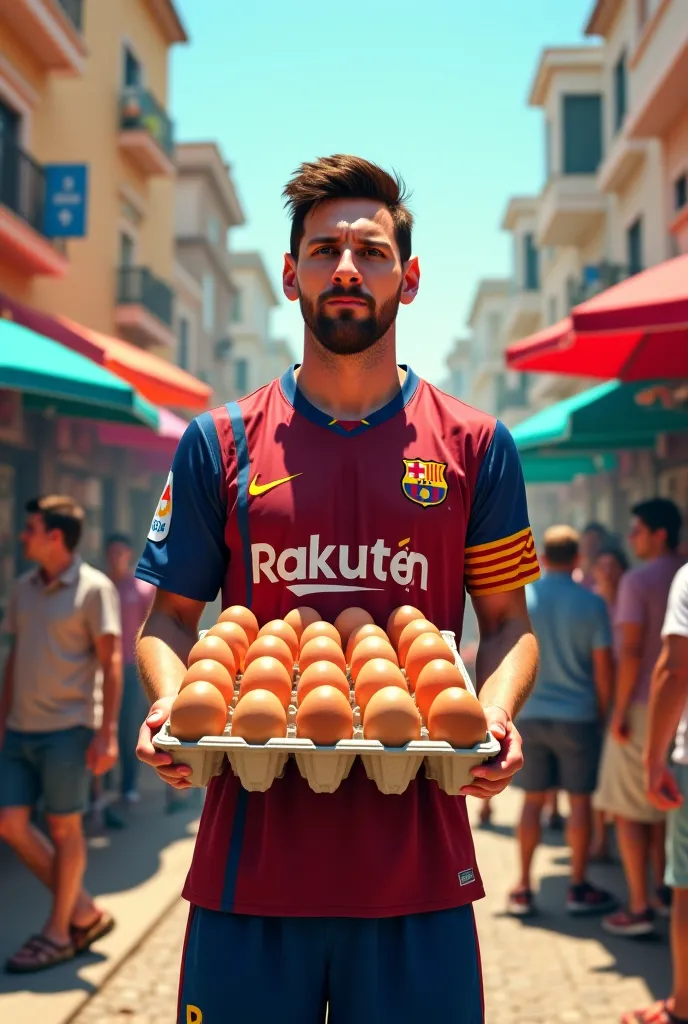 Messi Egg selling 