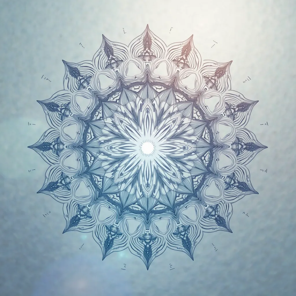 mandala wallpaper,hyperdetailed, UHD, light atmosphere