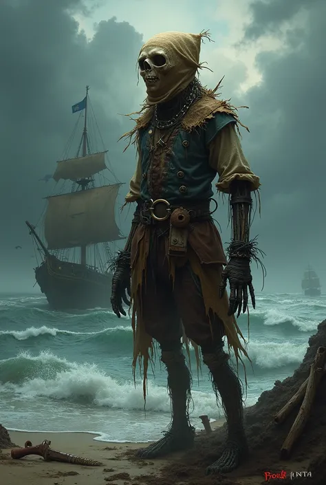 Scarecrow pirate