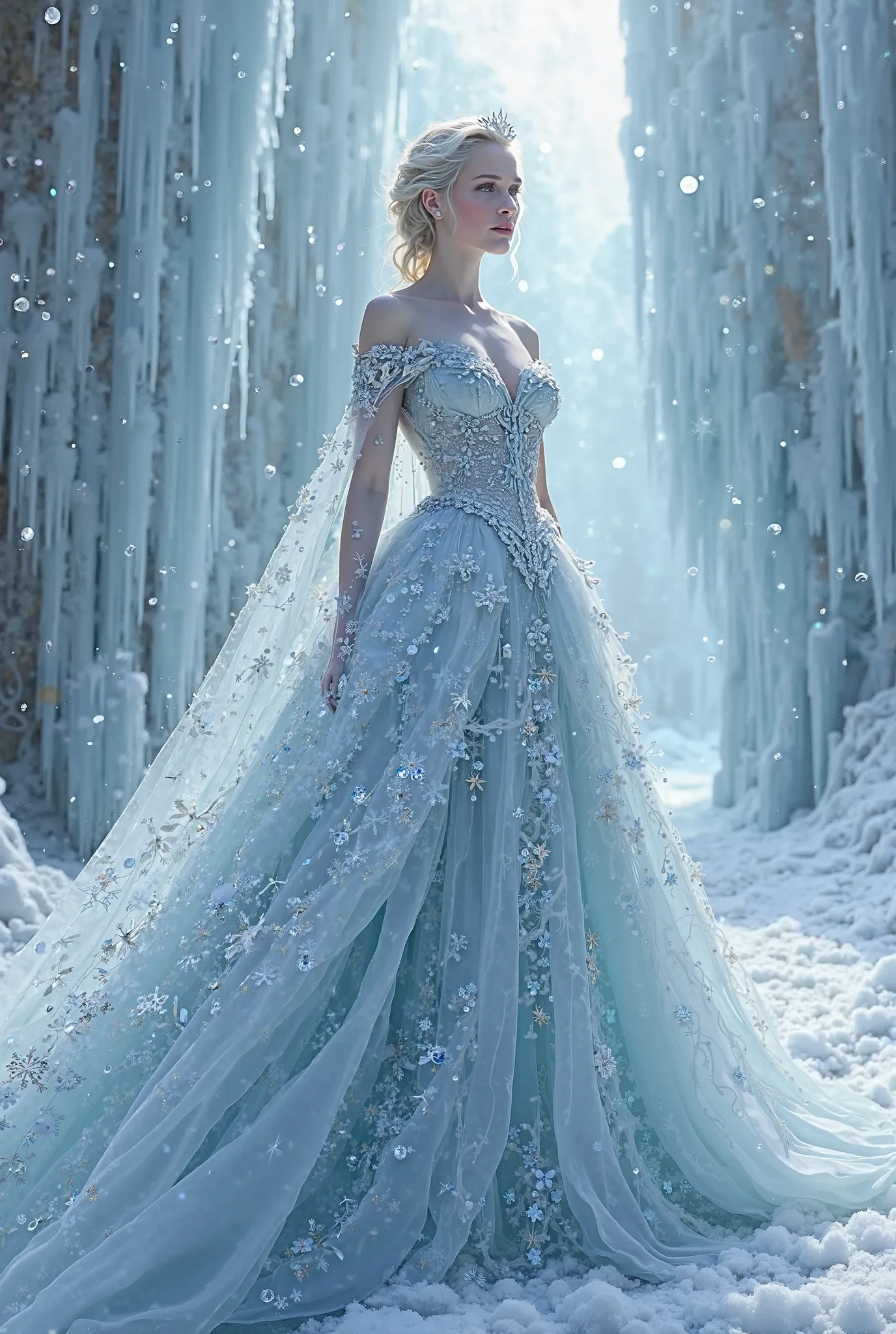 Ice queen dress