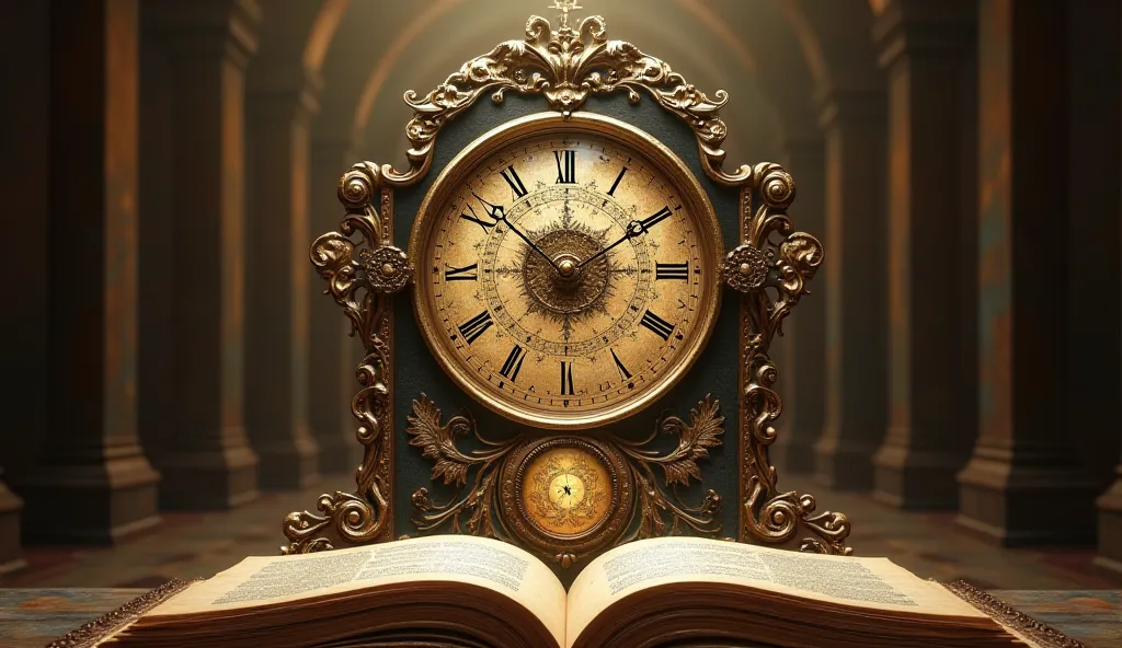 *Image of a calendar or clock*: An image of a calendar or clock, to represent the idea that the prophecies of the New Testament are related to time and history.