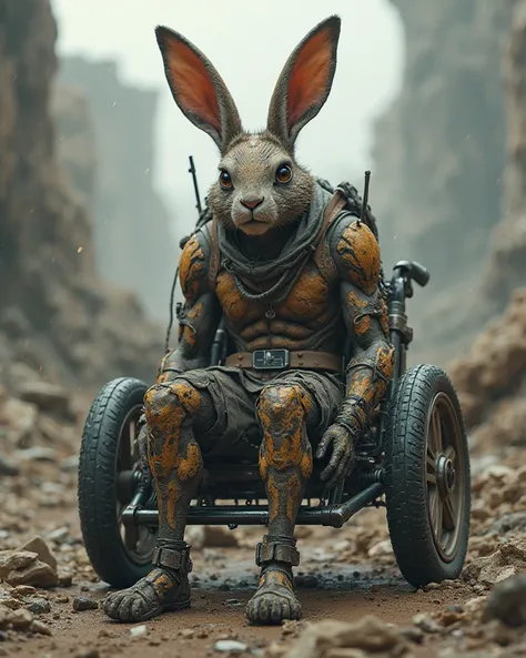 Rabbit mutant tetraplegic warrior 