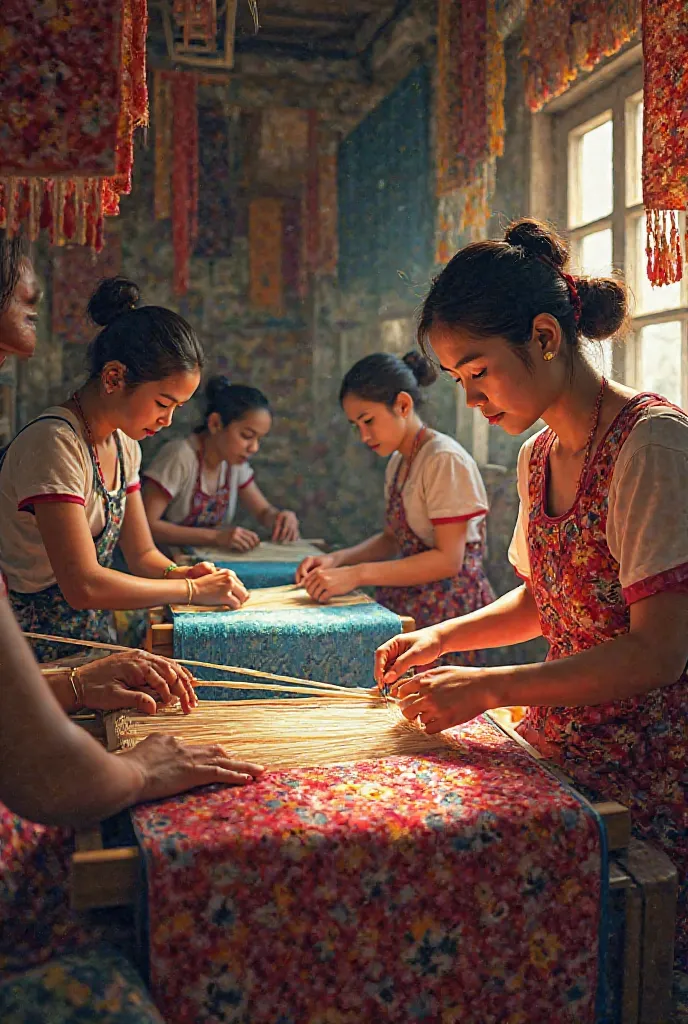 Filipina weavers