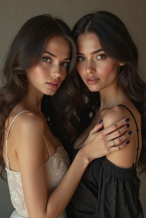 Twin sexy sisters