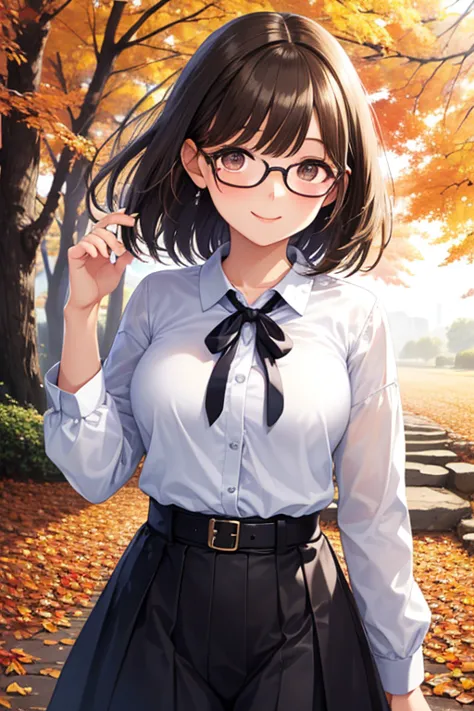 anegasaki nene, shiny brown short hair, beautiful brown eyes, smiling face, sparkling pupils, (fine grain), highly detailed eyes, highly detailed face, highly detailed eyes,, (masterpiece:1.2, best quality), ((only1 girl)), cowboy shot,cowboy shot,, 




 ...