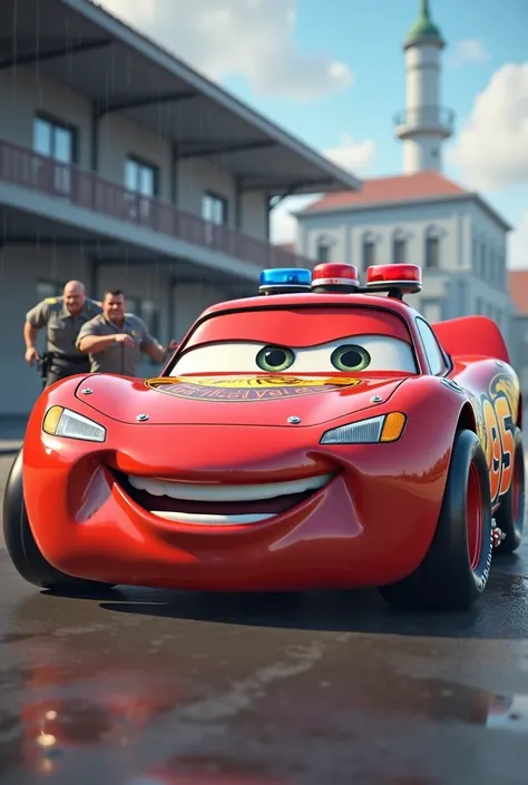 LIGHTNING VIDEO MCQUEEN COP AND COP KILL ARRESTING A THUG 