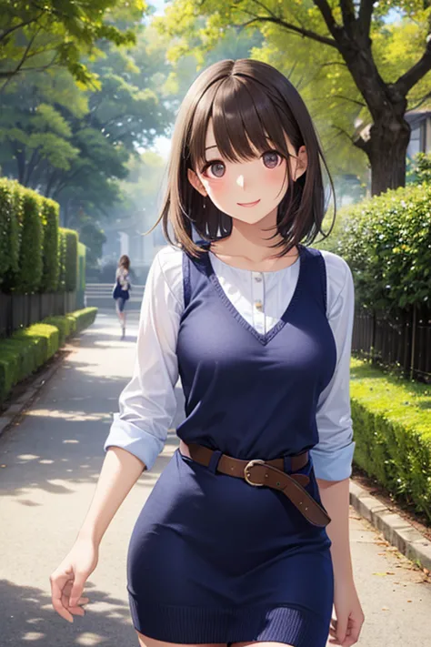 anegasaki nene, shiny brown short hair, beautiful brown eyes, smiling face, sparkling pupils, (fine grain), highly detailed eyes, highly detailed face, highly detailed eyes,, (masterpiece:1.2, best quality), ((only1 girl)), cowboy shot,cowboy shot,, 





...