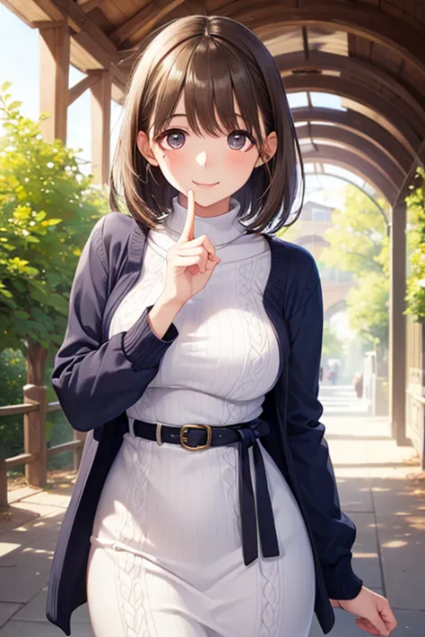 anegasaki nene, shiny brown short hair, beautiful brown eyes, smiling face, sparkling pupils, (fine grain), highly detailed eyes, highly detailed face, highly detailed eyes,, (masterpiece:1.2, best quality), ((only1 girl)), cowboy shot,cowboy shot,, 





...