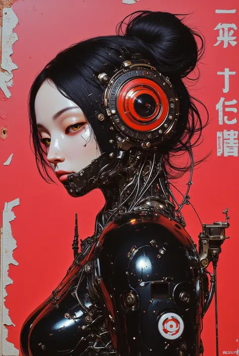 Exquisite 3d manga techno cyborg 3d ainme model, super soldier and concubine, ashtonishing and iconic,  Masterpiece, spectacular anime 3D photorealism. score_9, presenting the amazingly gorgeous Yuko a beautiful Japanese techno cyborg 3D anime machine huma...