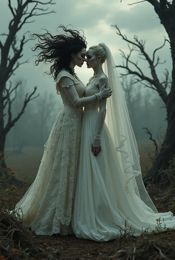 Bellatrix Lestrange is engaged to the  bride from the Tim Borton movie