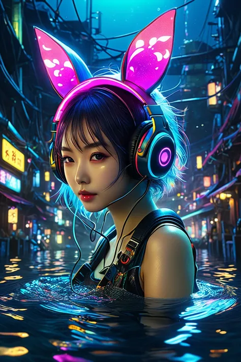  * Basics:
   * Japanese woman in her 20s wearing flying cat ears, Fantasy, colorful, exhaustiveな背景
   * unknown creatures that live in the deep sea, Illumination,  real , In the water
   * Cyberpunk squirrels, neon,  near future city, exhaustive
 * Add el...