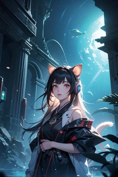  * Basics:
   * Japanese woman in her 20s wearing flying cat ears, Fantasy, colorful, exhaustiveな背景
   * unknown creatures that live in the deep sea, Illumination,  real , In the water
   * Cyberpunk squirrels, neon,  near future city, exhaustive
 * Add el...